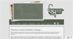 Desktop Screenshot of graniteandmarblebydesign.com
